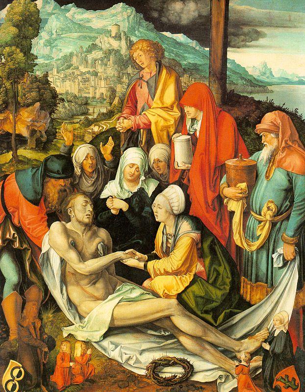 Albrecht Durer Lamentations Over the Dead Christ oil painting image